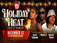 WHUR Holiday Heat Showcase Ft Alex Vaughn, Josh X & Kenya Vaun